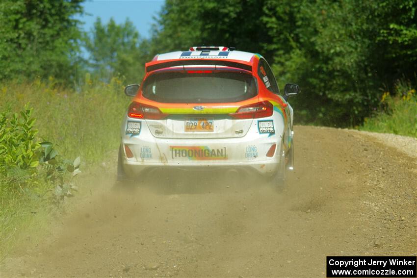 Lucy Block / Michelle Miller Ford Fiesta Rally3 on SS12, Height o' Land II.