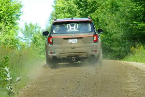 Chris Sladek / John Sharps Honda Passport on SS12, Height o' Land II.