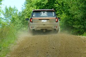 Chris Sladek / John Sharps Honda Passport on SS12, Height o' Land II.