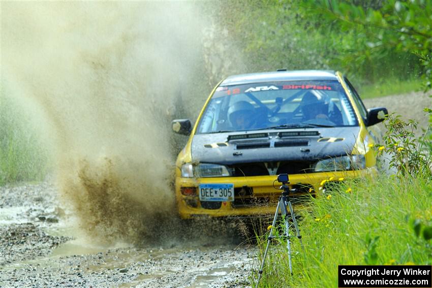 Steve Gingras / Katie Gingras Subaru Impreza on SS12, Height o' Land II.