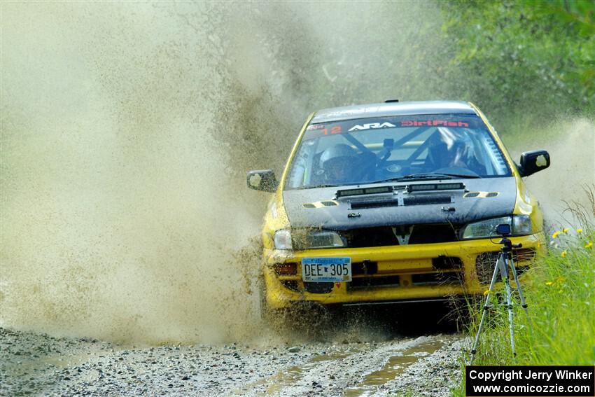 Steve Gingras / Katie Gingras Subaru Impreza on SS12, Height o' Land II.