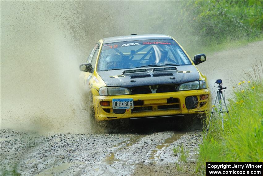 Steve Gingras / Katie Gingras Subaru Impreza on SS12, Height o' Land II.