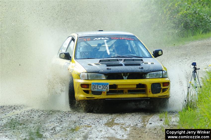 Steve Gingras / Katie Gingras Subaru Impreza on SS12, Height o' Land II.