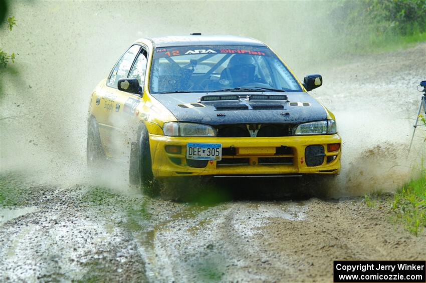 Steve Gingras / Katie Gingras Subaru Impreza on SS12, Height o' Land II.