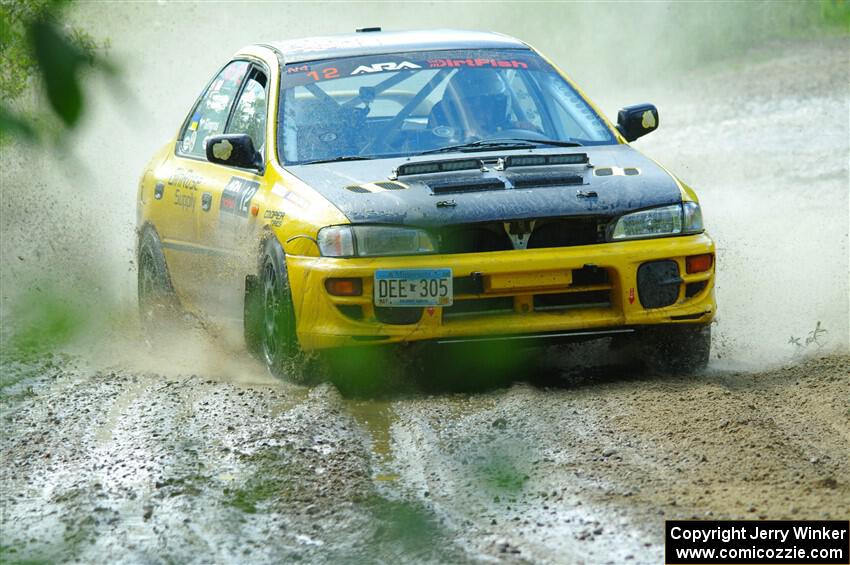 Steve Gingras / Katie Gingras Subaru Impreza on SS12, Height o' Land II.