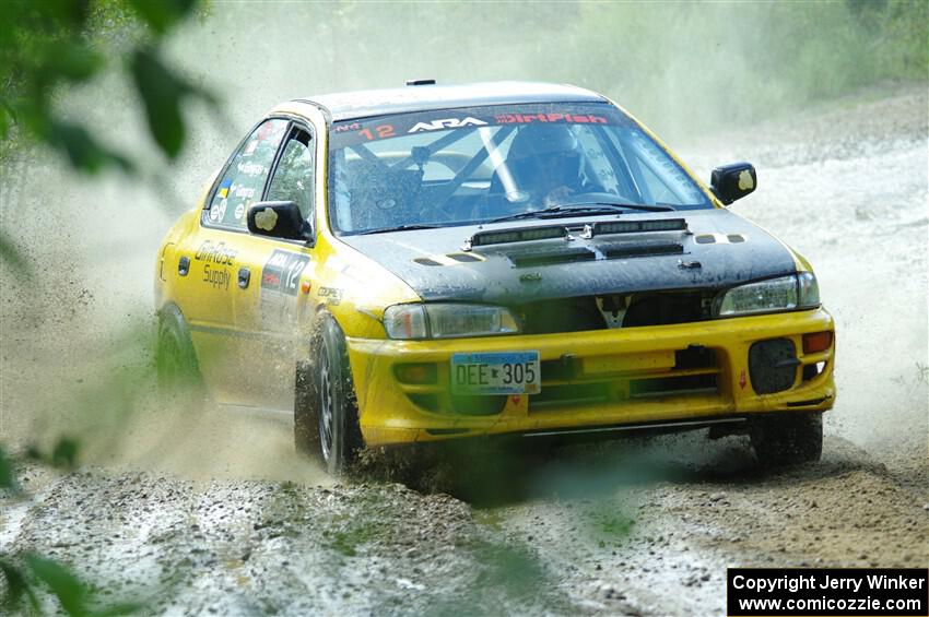 Steve Gingras / Katie Gingras Subaru Impreza on SS12, Height o' Land II.