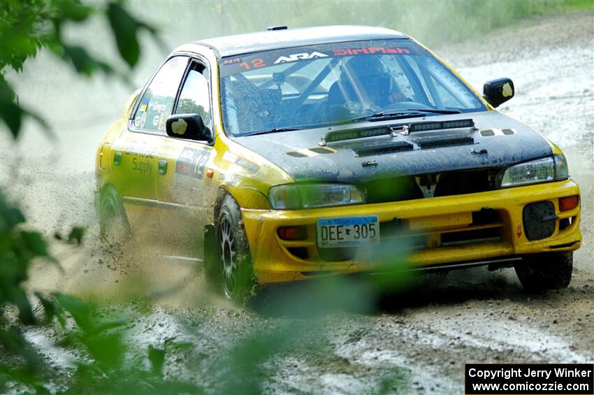 Steve Gingras / Katie Gingras Subaru Impreza on SS12, Height o' Land II.