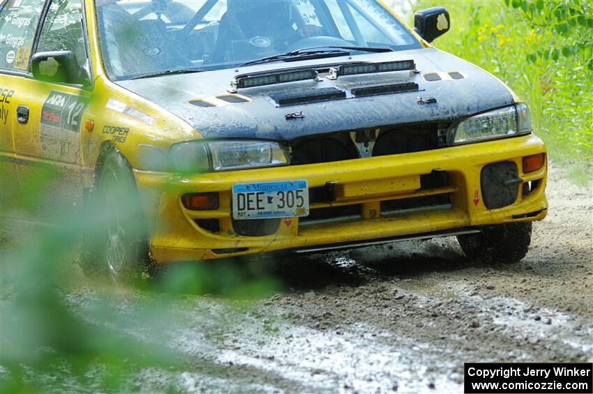 Steve Gingras / Katie Gingras Subaru Impreza on SS12, Height o' Land II.