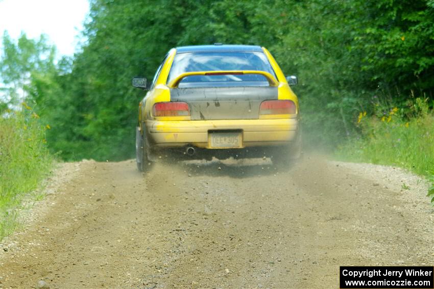 Steve Gingras / Katie Gingras Subaru Impreza on SS12, Height o' Land II.