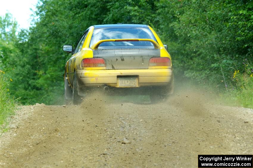 Steve Gingras / Katie Gingras Subaru Impreza on SS12, Height o' Land II.