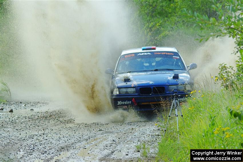 Ryan George / Heather Stieber-George BMW M3 on SS12, Height o' Land II.