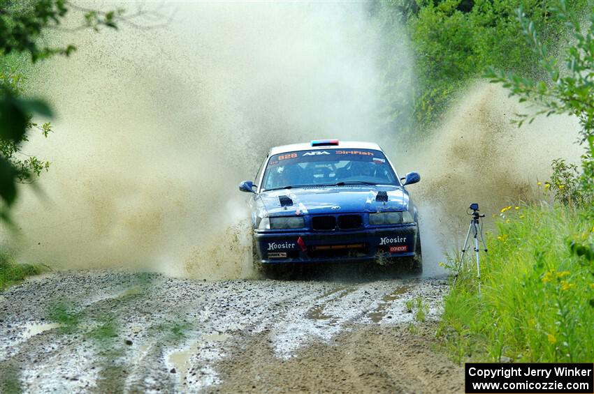 Ryan George / Heather Stieber-George BMW M3 on SS12, Height o' Land II.