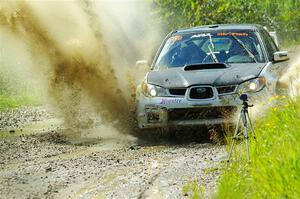 Mark Tabor / Kathryn Hansen Subaru WRX STi on SS12, Height o' Land II.