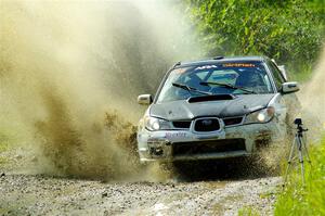 Mark Tabor / Kathryn Hansen Subaru WRX STi on SS12, Height o' Land II.