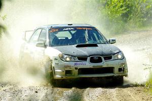 Mark Tabor / Kathryn Hansen Subaru WRX STi on SS12, Height o' Land II.