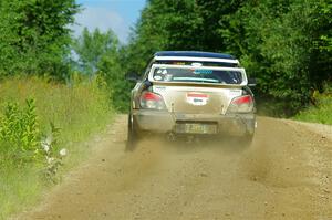 Mark Tabor / Kathryn Hansen Subaru WRX STi on SS12, Height o' Land II.