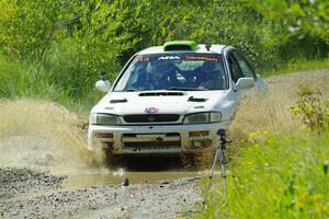 Jordon Haberer / Drew Staples Subaru Impreza on SS12, Height o' Land II.