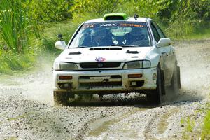 Jordon Haberer / Drew Staples Subaru Impreza on SS12, Height o' Land II.