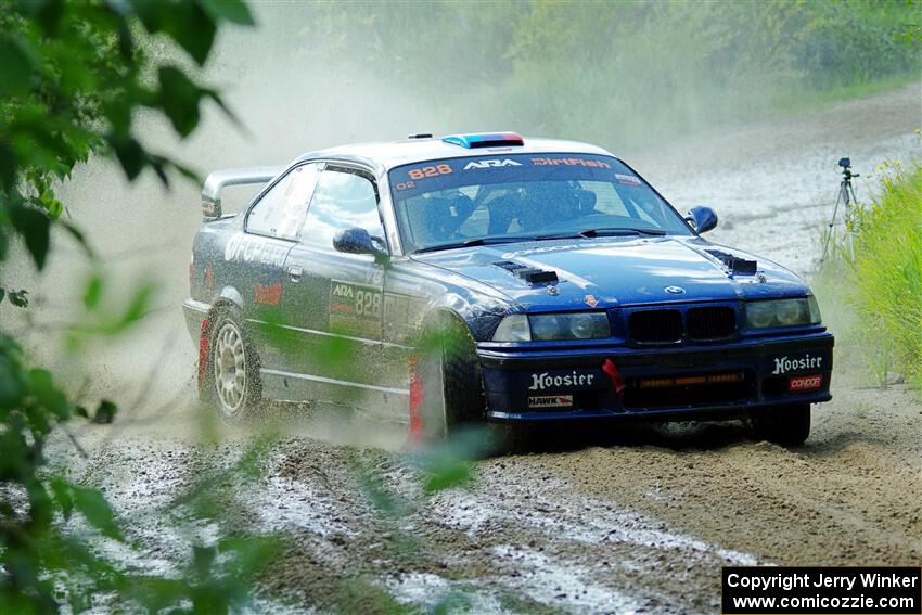 Ryan George / Heather Stieber-George BMW M3 on SS12, Height o' Land II.