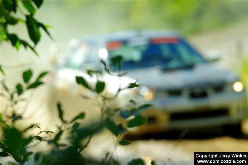 Mark Tabor / Kathryn Hansen Subaru WRX STi on SS12, Height o' Land II.