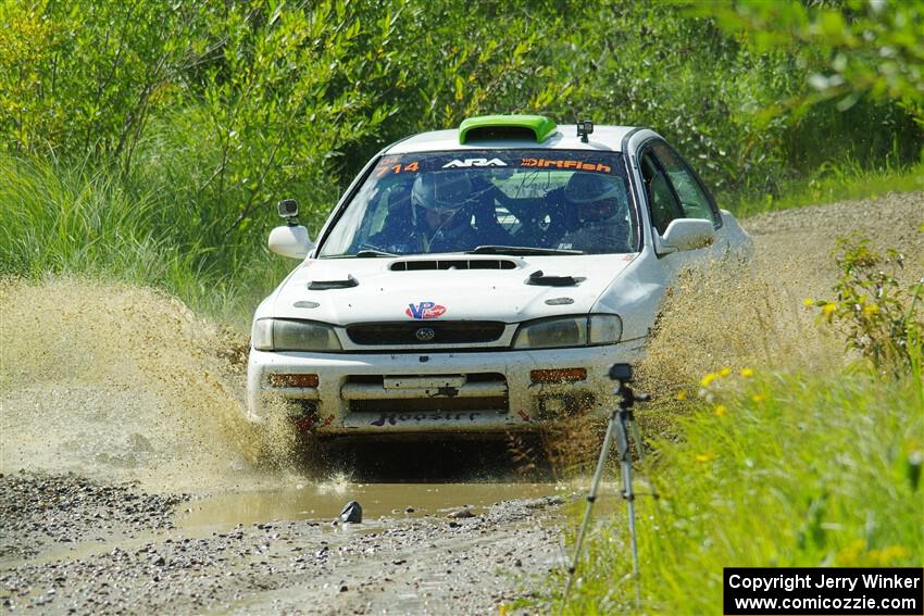 Jordon Haberer / Drew Staples Subaru Impreza on SS12, Height o' Land II.