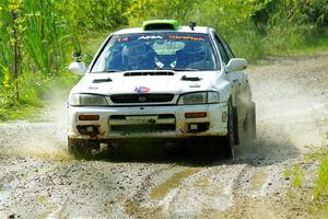 Jordon Haberer / Drew Staples Subaru Impreza on SS12, Height o' Land II.