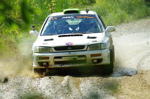 Jordon Haberer / Drew Staples Subaru Impreza on SS12, Height o' Land II.