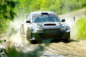 Daryl Bergen / Calvin Bergen Subaru WRX STi on SS12, Height o' Land II.