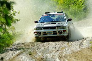 Aidan Hicks / John Hicks Subaru Impreza Wagon on SS12, Height o' Land II.