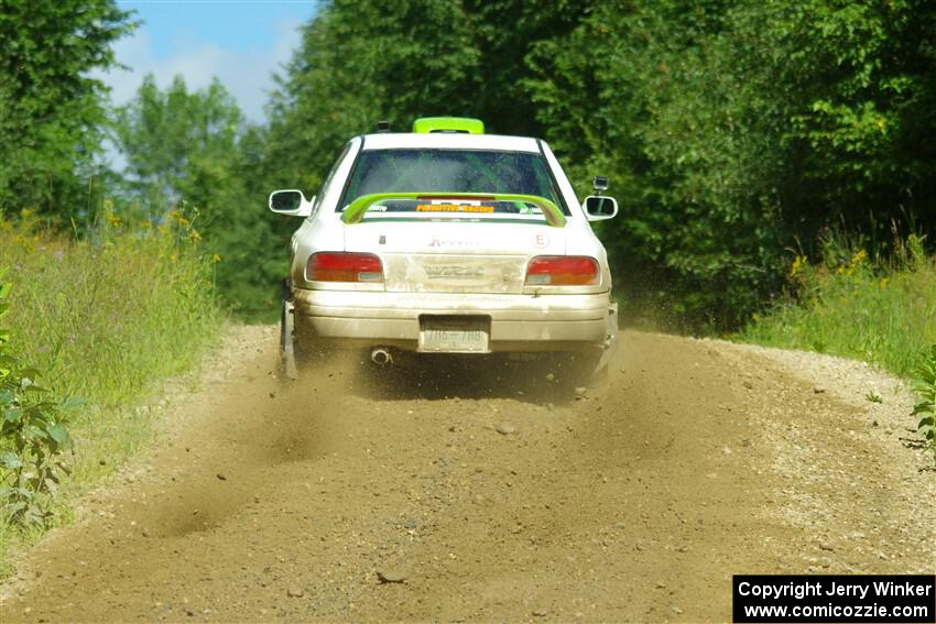 Jordon Haberer / Drew Staples Subaru Impreza on SS12, Height o' Land II.