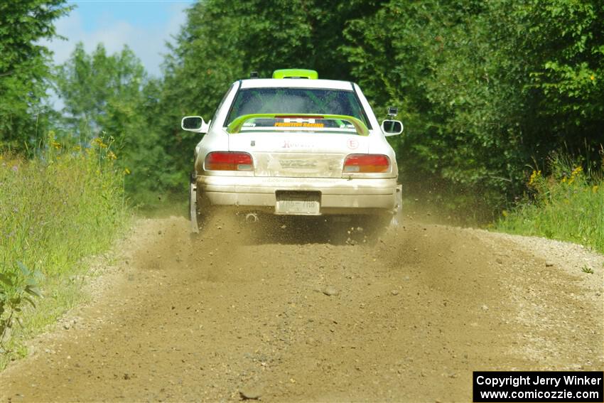 Jordon Haberer / Drew Staples Subaru Impreza on SS12, Height o' Land II.