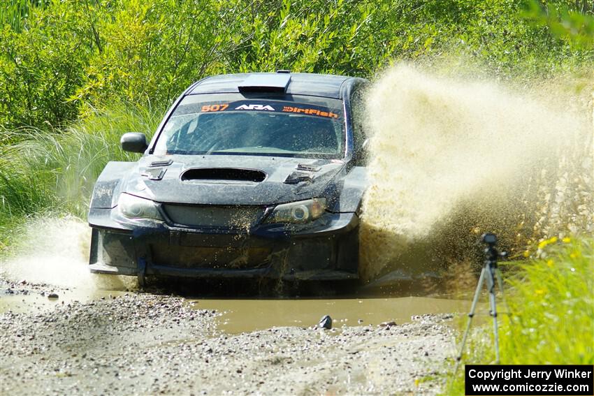 Daryl Bergen / Calvin Bergen Subaru WRX STi on SS12, Height o' Land II.