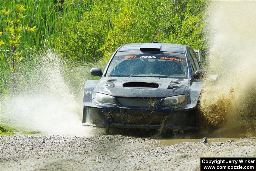 Daryl Bergen / Calvin Bergen Subaru WRX STi on SS12, Height o' Land II.