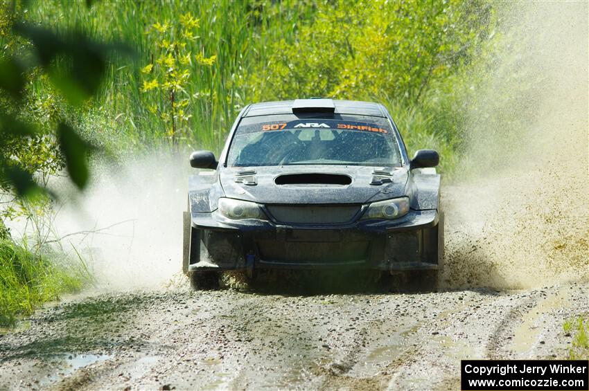 Daryl Bergen / Calvin Bergen Subaru WRX STi on SS12, Height o' Land II.