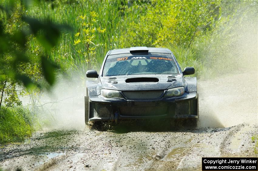 Daryl Bergen / Calvin Bergen Subaru WRX STi on SS12, Height o' Land II.