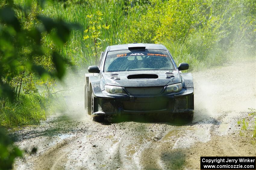 Daryl Bergen / Calvin Bergen Subaru WRX STi on SS12, Height o' Land II.