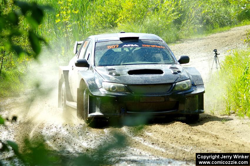 Daryl Bergen / Calvin Bergen Subaru WRX STi on SS12, Height o' Land II.