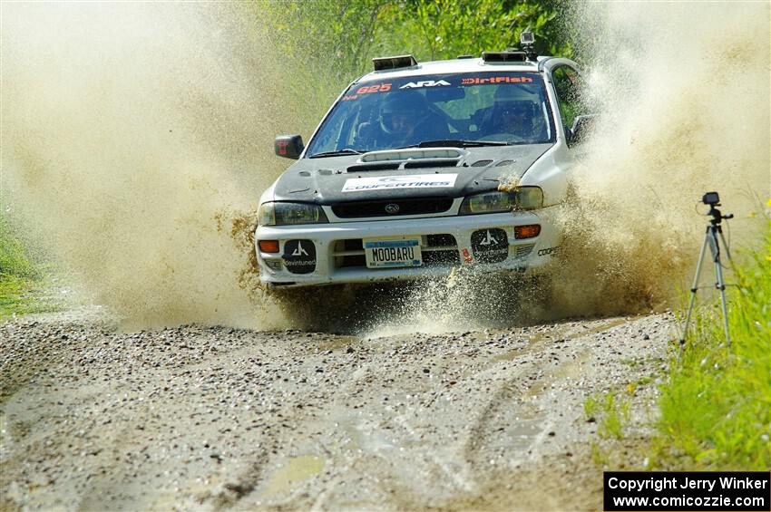 Aidan Hicks / John Hicks Subaru Impreza Wagon on SS12, Height o' Land II.