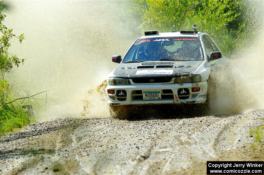 Aidan Hicks / John Hicks Subaru Impreza Wagon on SS12, Height o' Land II.