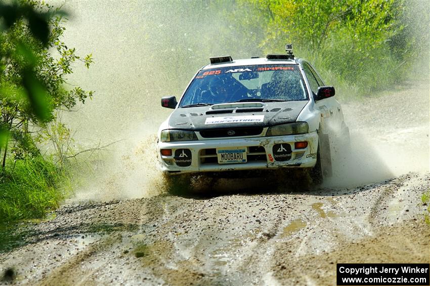 Aidan Hicks / John Hicks Subaru Impreza Wagon on SS12, Height o' Land II.