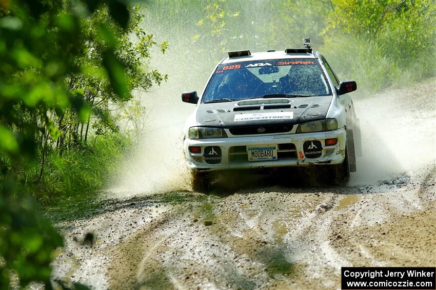 Aidan Hicks / John Hicks Subaru Impreza Wagon on SS12, Height o' Land II.