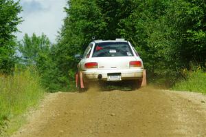 Aidan Hicks / John Hicks Subaru Impreza Wagon on SS12, Height o' Land II.