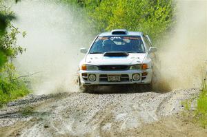 Tyler Matalas / Dustin Sharkozy Subaru Impreza LX on SS12, Height o' Land II.