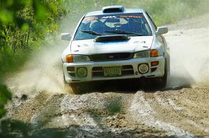 Tyler Matalas / Dustin Sharkozy Subaru Impreza LX on SS12, Height o' Land II.