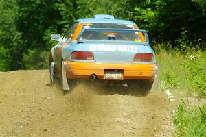 Tyler Matalas / Dustin Sharkozy Subaru Impreza LX on SS12, Height o' Land II.