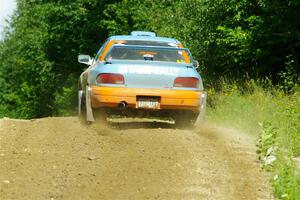 Tyler Matalas / Dustin Sharkozy Subaru Impreza LX on SS12, Height o' Land II.