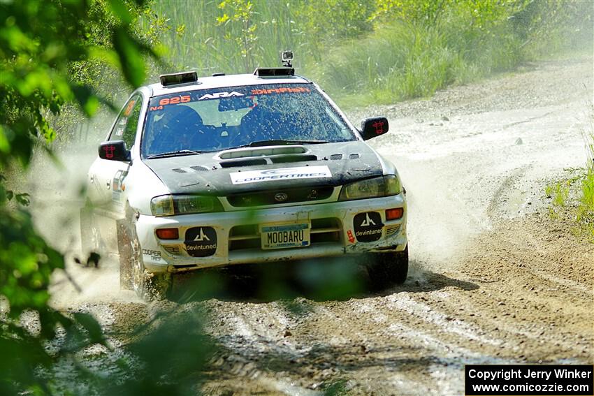 Aidan Hicks / John Hicks Subaru Impreza Wagon on SS12, Height o' Land II.