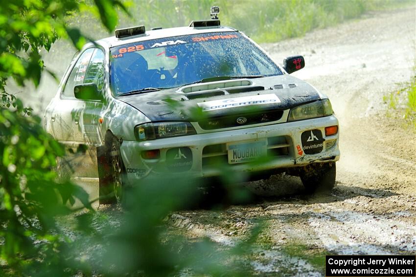 Aidan Hicks / John Hicks Subaru Impreza Wagon on SS12, Height o' Land II.