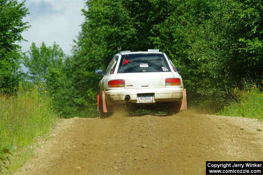 Aidan Hicks / John Hicks Subaru Impreza Wagon on SS12, Height o' Land II.