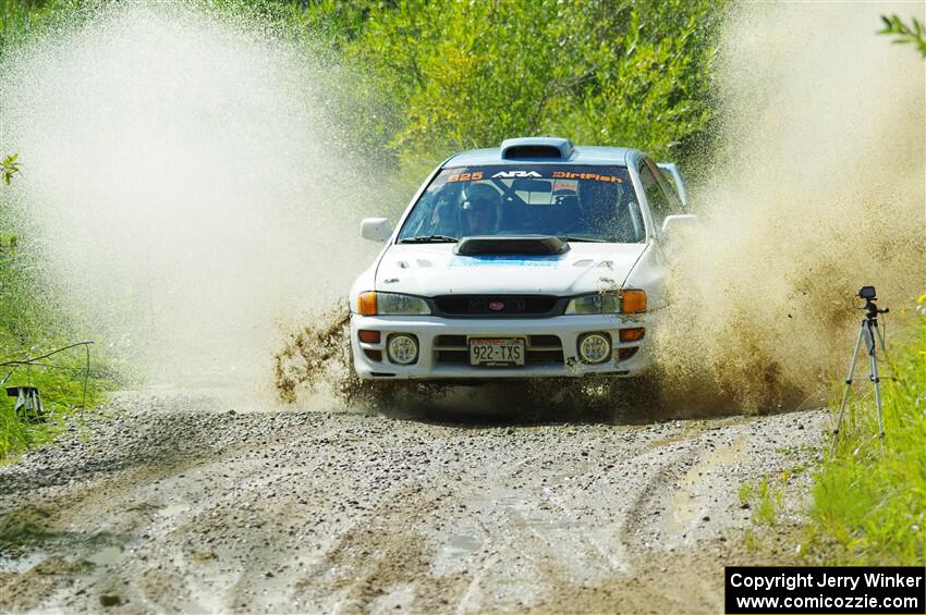 Tyler Matalas / Dustin Sharkozy Subaru Impreza LX on SS12, Height o' Land II.